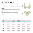 thumbnail image 4 of Kdxio Rabbit With Tie Print Women's 2 Piece High Waisted Wrap Spaghetti Strap Summer Swimsuit Bikini Set-XX-Large, 4 of 7