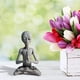 thumbnail image 3 of Escultura de arte de jardín, estatua meditadora, figuras extraterrestres para decoración de interiores, exteriores, hogar, oficina, jardín y césped, 3 of 7