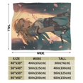 thumbnail image 4 of The Legend Of Zelda Blanket, Soft Flannel Throw Cozy Flannel Blankets Travel Throw Blanket Super Soft Lightweight Bedding Lap Chair Sofa for Adults Kids Teens 40"X30", 4 of 9