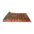 thumbnail image 2 of Ahgly Company Indoor Square Oriental Orange Industrial Area Rugs, 7' Square, 2 of 4