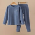 thumbnail image 2 of Ensemble Estival Mignon, Pyjama Chaud Uni pour Enfants Deux Pièces, 2 of 6