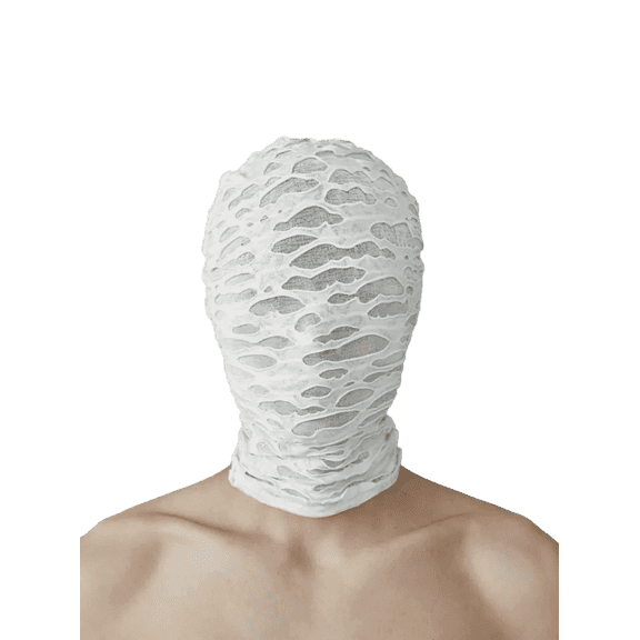 Full Face Spandex Hood Mask for Unisex Styling, Breathable Stretch Fabric for Fashion Accessory or Performance Use