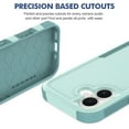 thumbnail image 2 of ELEHOLD Case for iPhone 17, Shockproof Dual Layer Case Hybrid Cover, Non-Slip Grip,Mint, 2 of 6