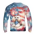 thumbnail image 2 of Poodle Patriotic Welcome for 4Th of July Independence Day All Over Print 3D Sweatshirt Unisex Merch Poodles Dog Lover Gifts Idea - 00010, 2 of 6