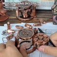 thumbnail image 3 of Juego de dados CZYY Metal Polyhedral Bullet 7 con contenedor para revólver, 3 of 9