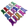 thumbnail image 1 of 15pcs Reusable Mermaid Ice Lolly Pole Holder Freezer Sleeve Cover Protector Tool, 1 of 4