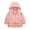 ZAB Pink, variant on ASFGIMUJ Toddler Jackets For Girls Casual Spring Fall Hooded Jackets Windbreaker Jacket Outwear Coat Baby Winter Coat Khaki 9 Months-12 Months