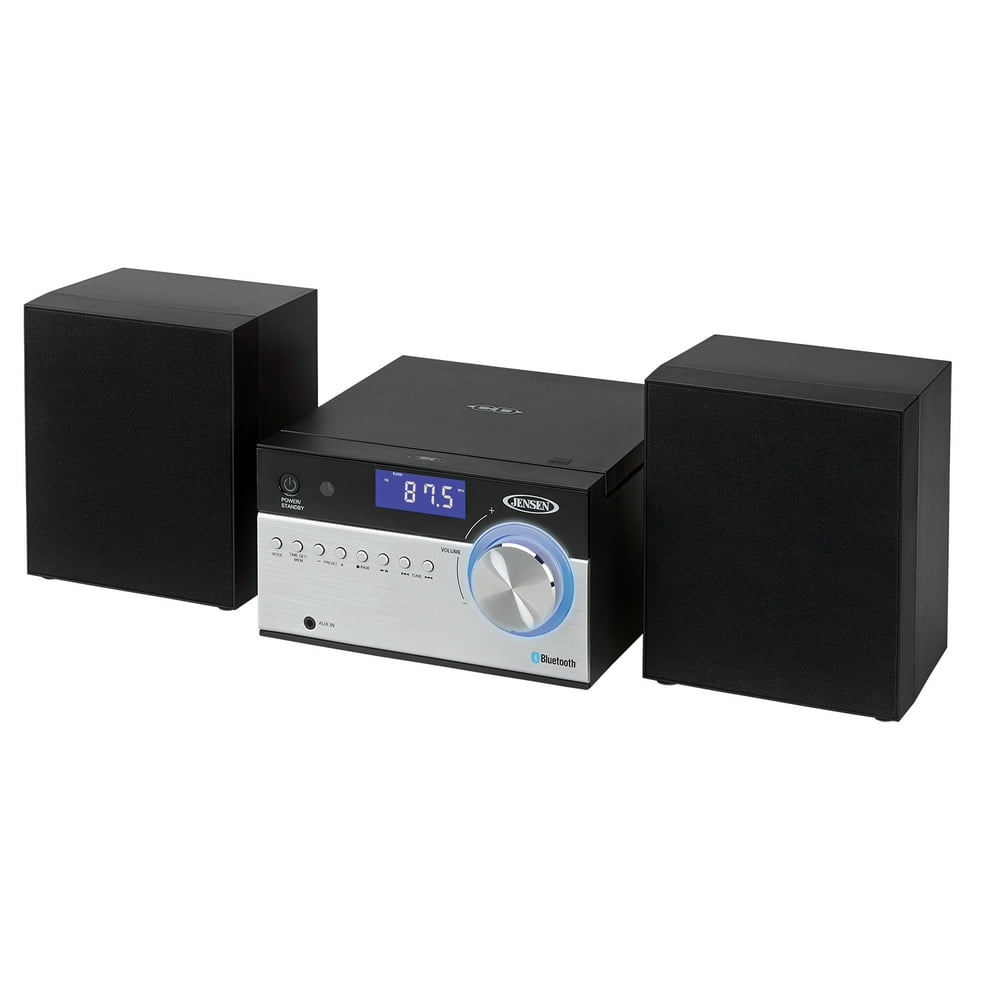 Jensen Bluetooth CD Music System with Digital AM/FM Stereo Receiver