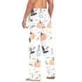 thumbnail image 3 of FORMRS Mens Pajama Pants with Pockets Sleepwear Lounge Bottoms Sizes S-2XL, Halloween Pumpkin, 3 of 7