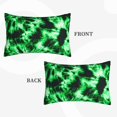thumbnail image 2 of Daiia Green Tie Dye Bedding Waterproof Pillow Protector Zippered Queen – Bed Bug Proof Pillow Encasement-20"x30", 2 of 6
