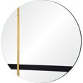 thumbnail image 3 of Notre Dame Design Harmer Round Mirror, 3 of 4