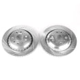 thumbnail image 2 of Power Stop Rear Pair of Drilled and Slotted Brake Rotors JBR1352XPR, 2 of 4