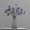 Purple, variant on HAOSHICS 6pcs Artificial Simulation Flower Plants Home Decor Wedding Silk Dried Natural Pressed Flower Vase Spring Jasmine Stamens