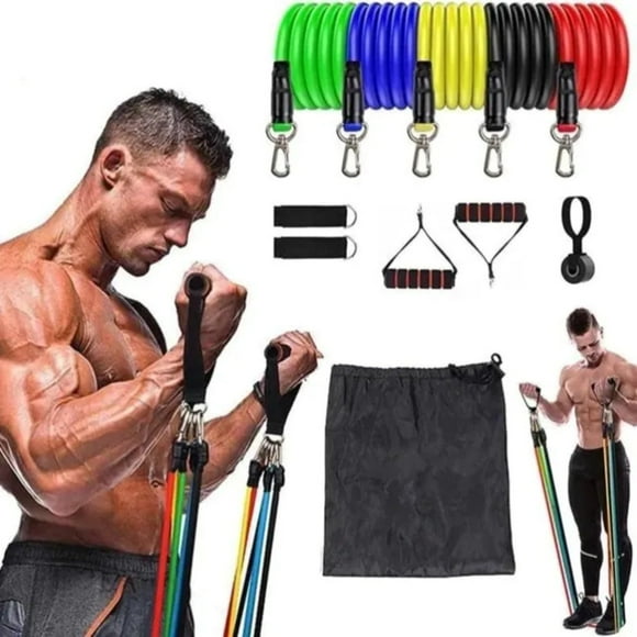 Bandas Elásticas de Resistencia Petukita Box Kit de 11 piezas SPORT