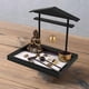 thumbnail image 3 of Kit de jardín con estatua budista y soporte de meditación para la decoración de para hogar, 3 of 7
