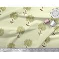 thumbnail image 3 of Soimoi Velvet Fabric Tree Block Printed Craft Fabric by The Yard 58 Inch Wide, 3 of 3