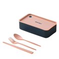 thumbnail image 2 of WORTHBUY Office Workers Student Portable Lunch Box Separate Lunch Box Heated Lun, 2 of 4