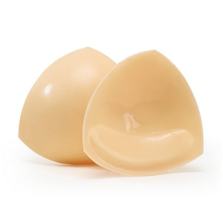 LUCKMEEY Double Sided Sticky Bra Inserts Push-Up Adhesive Silicone Bra Pads Reusable Bikini Padding