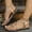 #030-Rose Gold, variant on Wowcloth Women's One-Strap Beach Slides – Comfortable Flat Slip-On for Casual Summer Outdoor Wear