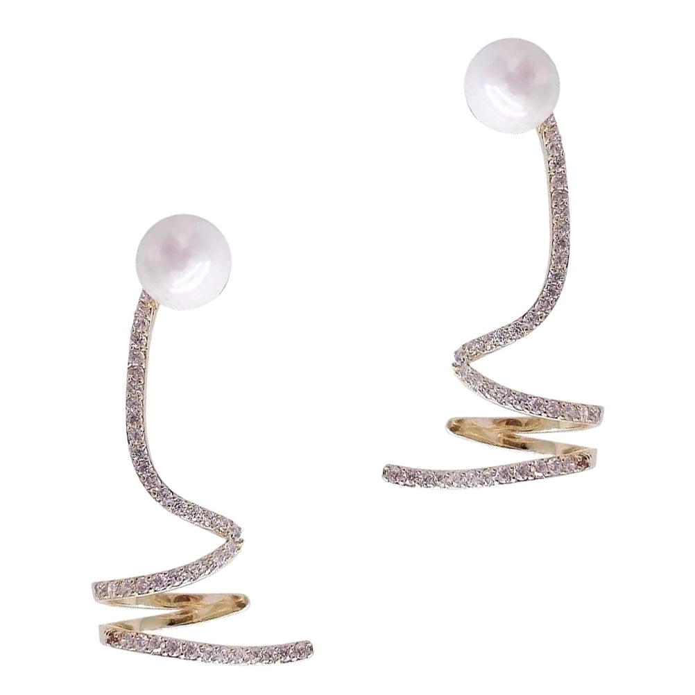Crawler stud earrings deals