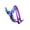 Purple-563, variant on Bike Water Bottle Holder, Road Bike Mount, Plastic Bottle Cage, 1-piece Design, Sesolution Screw-on Fit, for Standard Frames,Vsgery