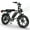 Black, variant on VTOKW Electric Bike for Adults,1000W Peak Motor Adult Electric Bicycle,48V 15.6Ah Battery,Up to 31MPH,20'' Fat Tire Ebike,Dual Disc Brakes Mountain Bike for Cycling,7 Speed E Bike,E-bike UL2849