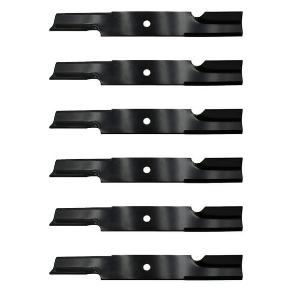 RAParts (6) High Lift Mower Blades for Great Dane with 52" Deck Replaces D18037 GDU10231