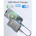 thumbnail image 4 of BBD Power Bank magnético inalámbrico de 10000 mAh, cargador PD de 20 W, 4 of 9