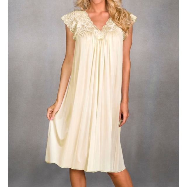 Robe Silhouette Shadowline 36737 pour Femme (Ivoire 1X)
