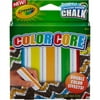 Crayola Color Core Washable Sidewalk Chalk, Assorted Colors, 5 Pack