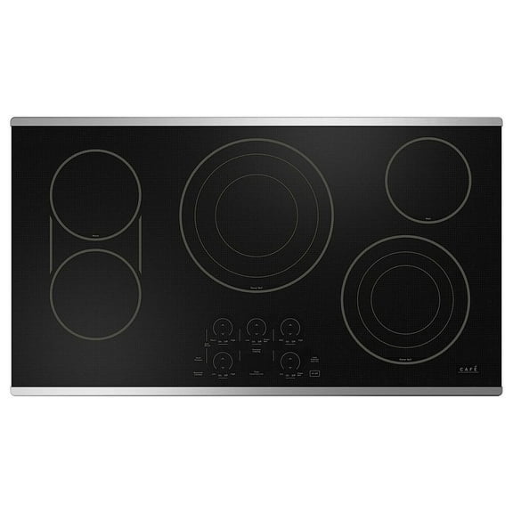 Café CEP90362TSS 36 inch Stainless 4-Burner Built-In Electric Cooktop