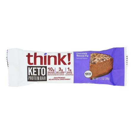 (Pack Of 10) Think! Bar Delight Chocolate Mse Pie 1.2 Oz