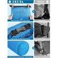 thumbnail image 4 of Dry Bag Waterproof for Women Men, 5L/10L/20L/30L/40L Roll Top Lightweight Dry Storage Bag Backpack with Phone Case for Travel, Swimming, Boating, Kayaking, Camping & Beach, 11 Transparent Co, 4 of 5
