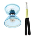thumbnail image 2 of Diabolo profesion De 3 Rodamientos Con Palos Y Cuerdas, Juguete De De Goma LED , Juguetes De Coordinación De Ojos Y Manos Para Ado Azul Hugo Diabolos de malabares, 2 of 8