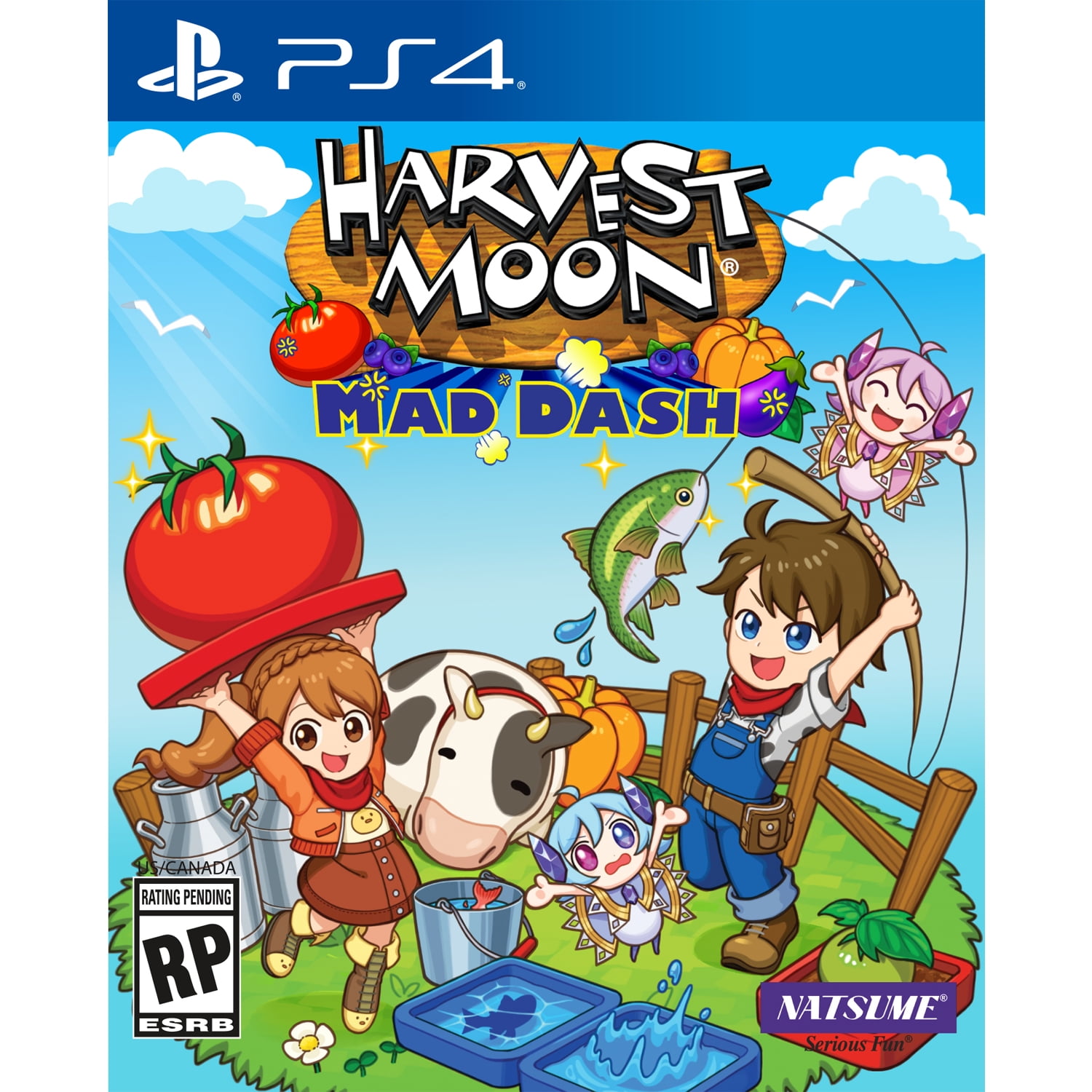 Harvest Moon Mad Dash Natsume Playstation 4