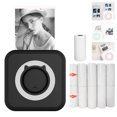 thumbnail image 4 of Label printer,With 11 Paper With Ios Android Printer Printer Support 57mm Compatible With Printer Portable Printer 11 Paper Rolls Compatible With Ios Paper Rolls 57mm All-in-one Saante Huiop, 4 of 7