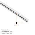 thumbnail image 2 of Unique Bargains 1210 Surface Mount Device Resistor Kit 0.1R-1R Ohm 10 Values 1% Tolerance 1/2W 1 Set/200 Pcs, 2 of 5