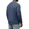 thumbnail image 5 of Dwellite Men's V Neck Sweater Knitted Pullover Casual Soft Waffle Lightweight Long Sleeve Sweater Blue S, 5 of 5