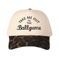 thumbnail image 6 of TAKE ME OUT TO THE Ballgame Letter Embroidered Color Block Trucker Hat Unisex Adjustable Cotton Breathable Fashion Cap for Travel Daily Wear, 6 of 11