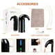 thumbnail image 5 of Aireador de vino eléctrico HIVIEW, dispensador de vino, negro, 5 of 7