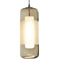 thumbnail image 3 of AFX  Hermosa 1-light Satin Nickel 3000K LED Pendant Aqua 120-277 V, 3 of 5
