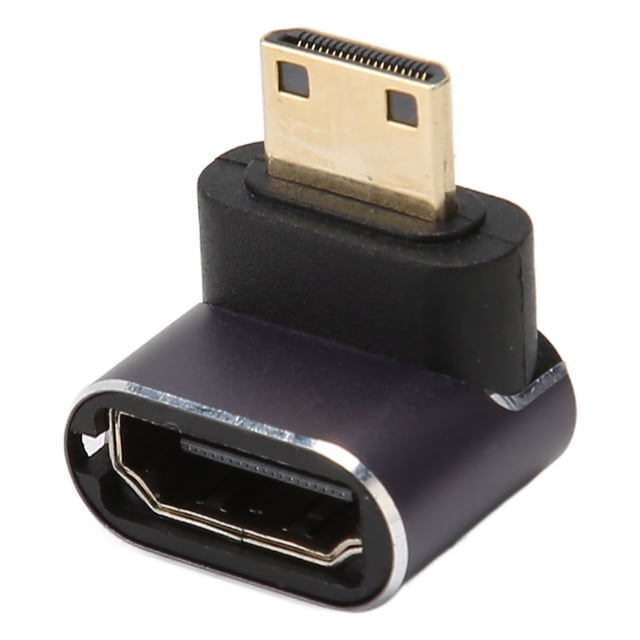 Oubit Connecteur d'Interface Multimédia HD, Mini Interface Multimédia HD Adaptateur Mâle vers Femelle Design Révolutionnaire