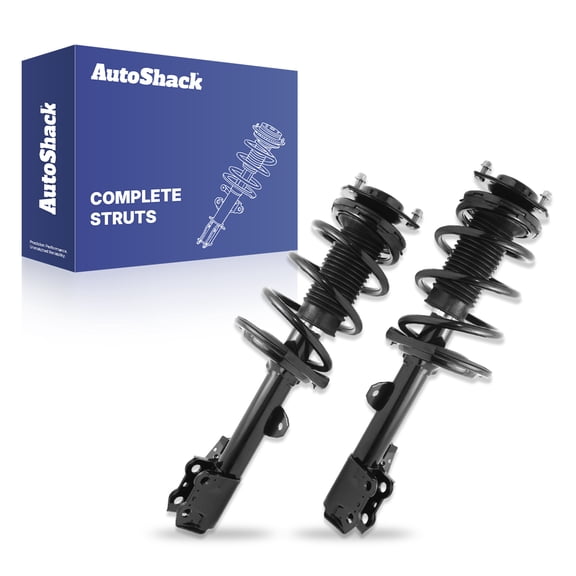 AutoShack Front Complete Strut & Coil Spring Left & Right Replacement for 2009-2016 Toyota Venza 2-PC Set