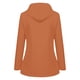 thumbnail image 3 of Chaquetas y abrigos casuales sin capucha de manga larga para mujer, chaqueta impermeable lisa, chaquetas para exteriores, impermeable con capucha, abrigo cortavientos para mujer, 3 of 4