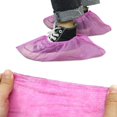 thumbnail image 2 of Cubrezapatos, cubrezapatos desechables antideslizantes, paquete de 200 (100 pares), botines no tejidos para cubiertas protectoras de zapatos Adepaton LRWJ130-2, 2 of 5