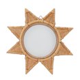 thumbnail image 2 of Espejo De Pared Tejido De Ratán, Elegante Espejo Tejido Con Forma De Estrella De 8 Puntas, Espejo Transparente Decorativo Antiguo Para Decoración De Fiestas, 2 of 8