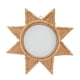 thumbnail image 2 of Mirror Tejido, Espejo HD Portátil Hermoso Ratán Muro De Pared Tejido 8 Forma De Estrella Puntiaguda Para La Decoración Del Hogar, 2 of 7
