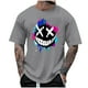 thumbnail image 1 of Camisetas de Cuello de la Tripulación de los Hombres de la Moda de Verano Casual Cuello Redondo Impreso Superior, Secado Rápido Camisa Transpirable para Deportes, 1 of 4