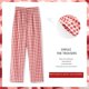 thumbnail image 1 of Pantalones de pijama para mujer, otoño e invierno, de algodón, sueltos, a cuadros, para uso exterior, primavera y otoño, verano, para el hogar, para chicas gorditas, 1 of 5