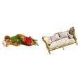 thumbnail image 1 of Escultura de resina de José, figura de Jesús durmiendo, decoración de escritorio para casa de muñecas, sofá en miniatura, modelo artesanal, muebles de, 1 of 8